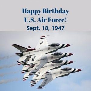 U. S. Air Force birthday