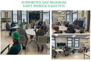 St. Patricks Day Celebration in Supportive Day Program